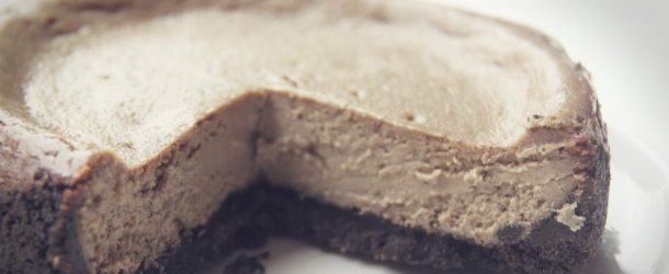 chocolate cappuccino cheesecake