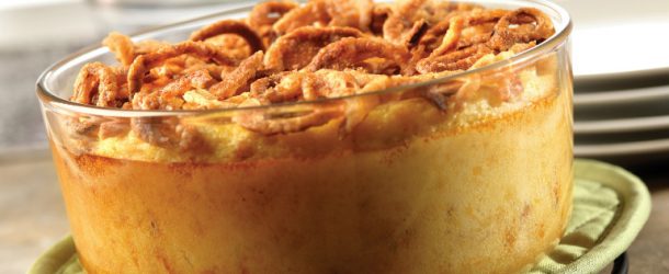 Tastee Recipe The BEST Baked Corn Casserole You Ll EVER Make Tastee   Cornbacc 610x250 