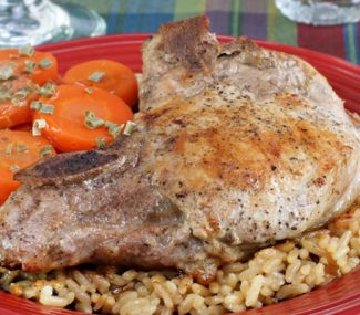 6 hearty dinner recipes pork chops and rice casserole