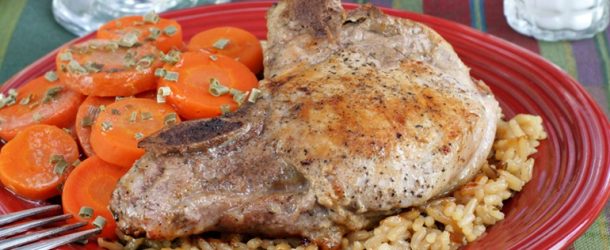 6 hearty dinner recipes pork chops and rice casserole
