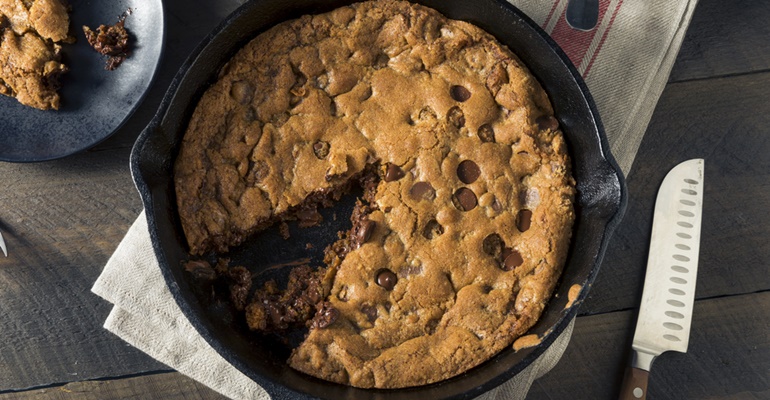 Tastee Recipe Giant Chocolate Chip Cookie - Need I Say 