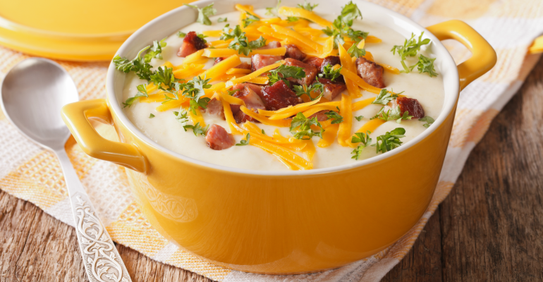 7 easy crockpot recipes bacon cheddar soup